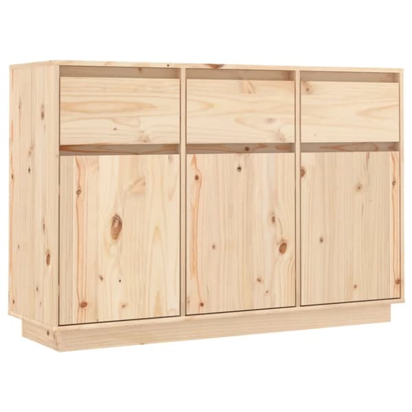 Skänk 111x36x75 cm massiv furu