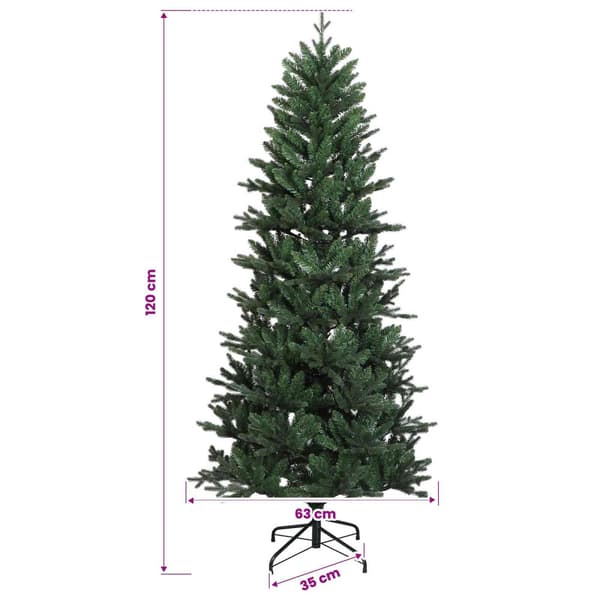 Plast Hingad Julgran 120 cm PVC och PE Grön