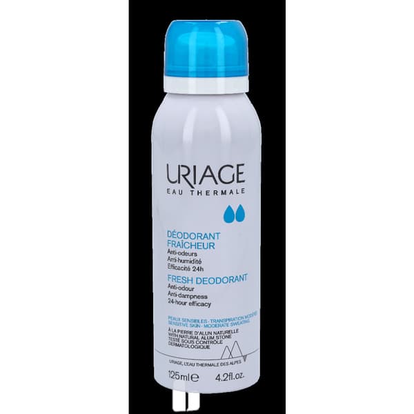 Uriage Deodrant Fraicheur- Fresh 24H 125 ml Dam