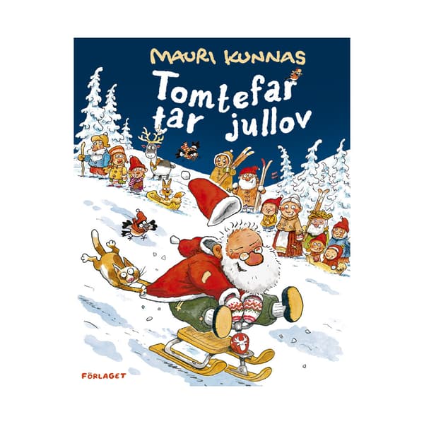 Tomtefar tar jullov (bok, kartonnage)