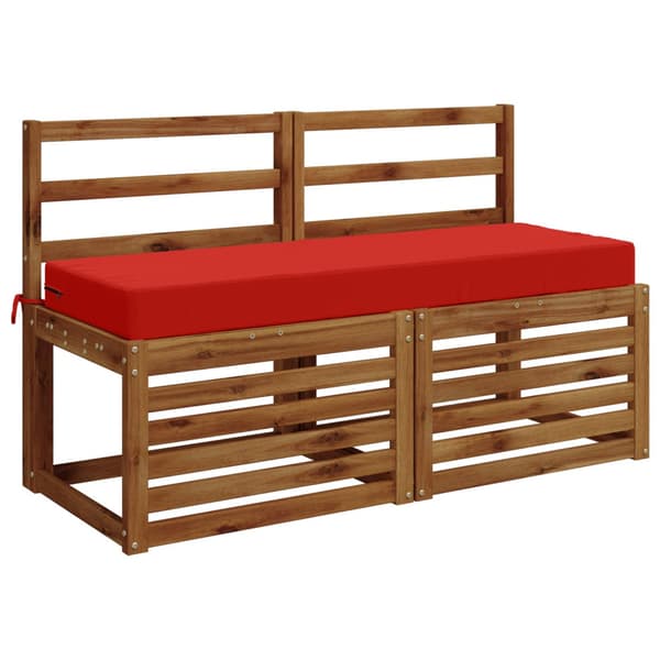 Sittkudde SOEST 100% Polyester Röd 120 x 40 x 10 cm