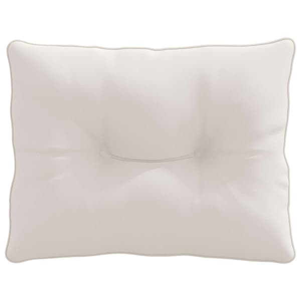 Ryggkudde PUTTEN 100% Polyester Vit 50 x 40 x 10 cm