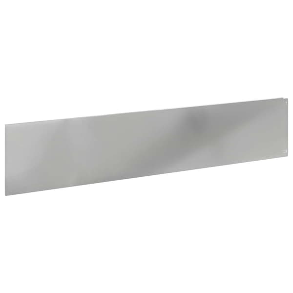 Kant för gräsmatta 20 pcs 100 x 22 cm Stål Silver