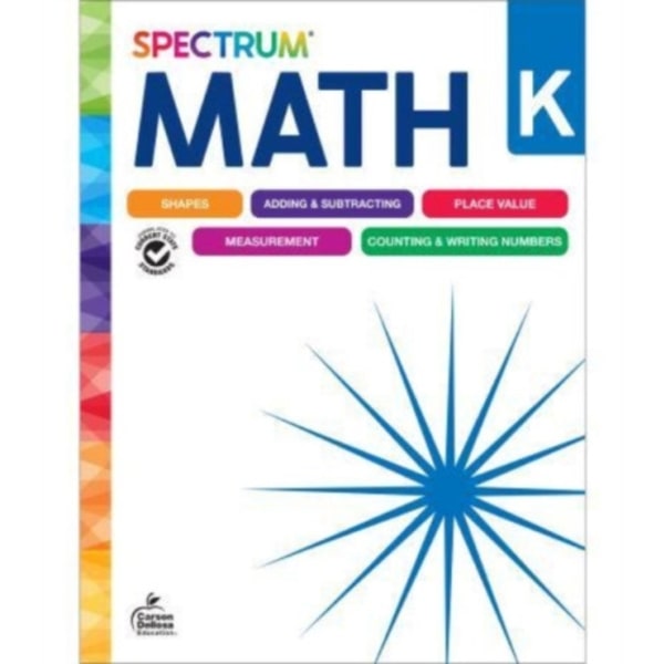 Spectrum Math Workbook Grade K (häftad, eng)