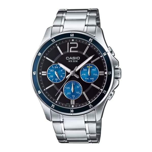CASIO MTP1374D2AVDF - Quartz Klocka Herr (47MM)