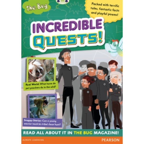 Bug Club Pro Guided Year 5 Incredible Quests (häftad, eng)