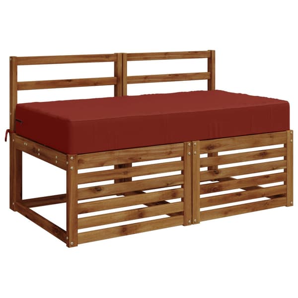 Sittkudde SOEST 100% Polyester Röd 120 x 80 x 15 cm
