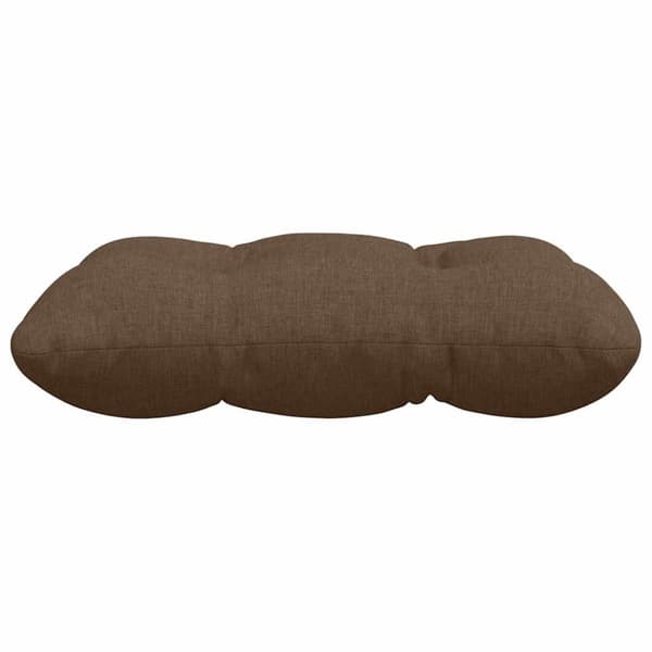 Sittkuddar 4 pcs Brun 40 x 40 x 12 cm tyg