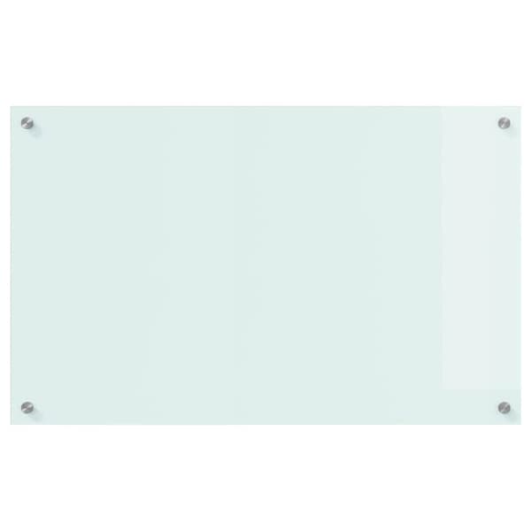Köksskydd Vit 80 x 50 cm härdat glas