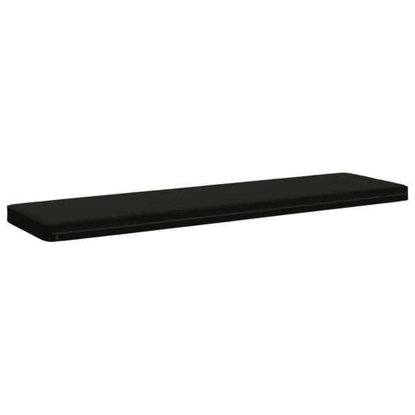1-delad Bänk Kudde VUGHT 100% Polyester Svart 140 x 40 x 5 cm
