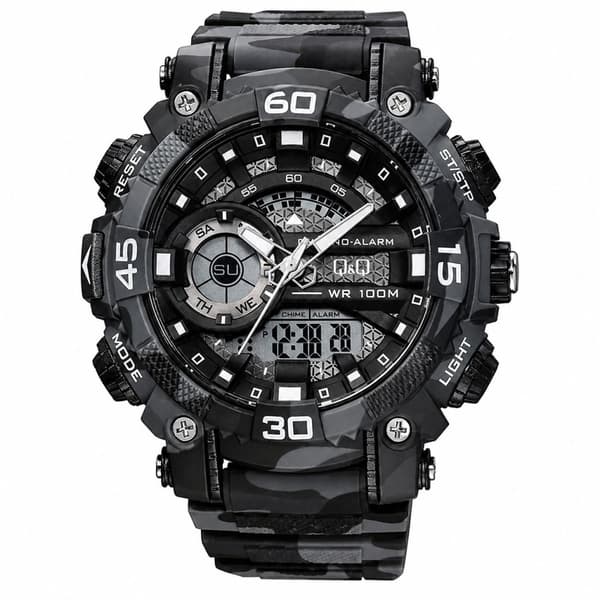 Q&Q GW87J006Y - Quartz Klocka Herr (52MM)