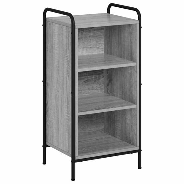 Sideboard Grå Sonoma 97 x 33 x 81 cm Konstruerat trä