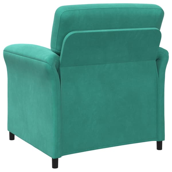 En-sitssoffa Turkos 88 x 83 x 95 cm Sammet