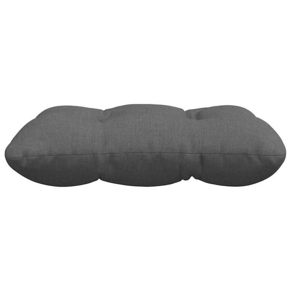 Sittkuddar 4 pcs Mörkgrå 40 x 40 x 12 cm tyg