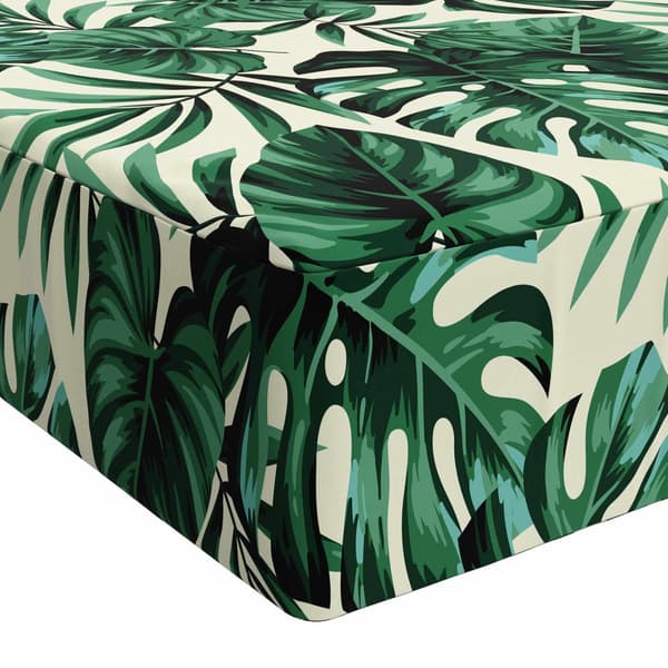 Sittkudde SOEST 100% Polyester Bladmönster 120 x 80 x 15 cm