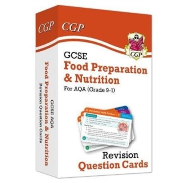 GCSE Food Preparation & Nutrition AQA Revision Question Cards (inbunden, eng)