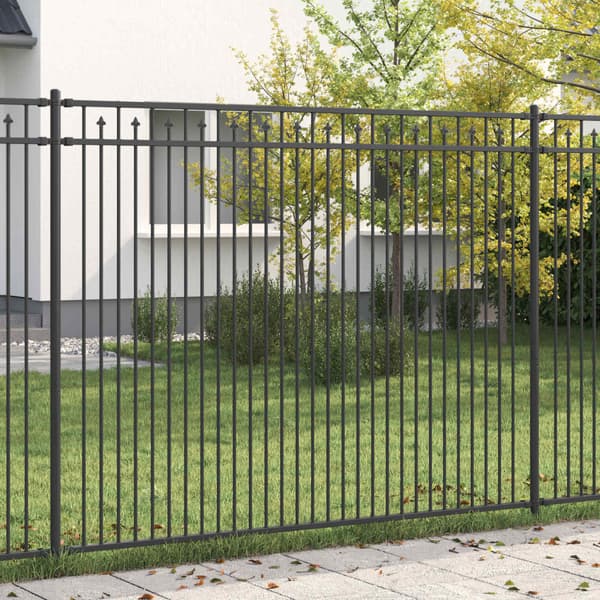 Spetsstaket BAARLO Svart