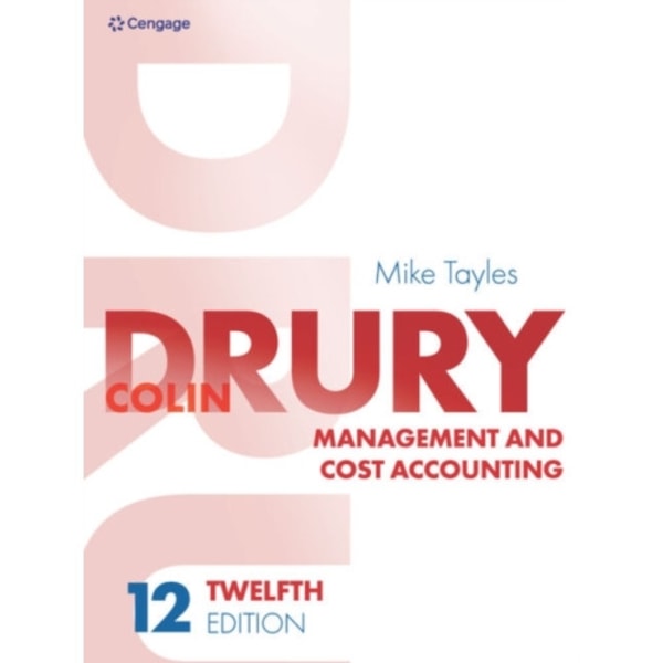 Management and Cost Accounting (häftad, eng)