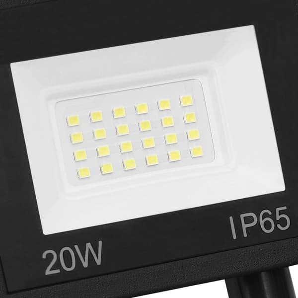 Strålkastare med sensor 20 W LED varmvit