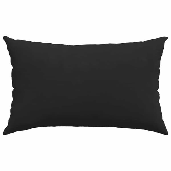 Sofakuddar 2 pcs Svart 50 x 30 cm tyg