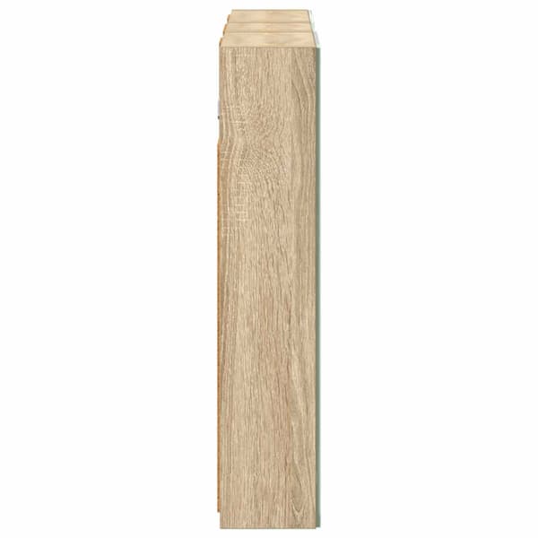 Badrumsskåpsset 3 st 80 x 10,5 x 50 cm Konstruerat trä