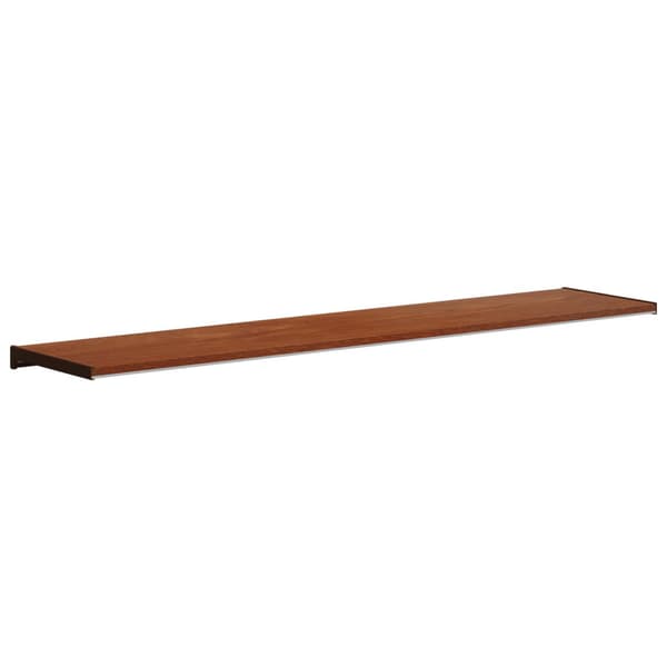 Fönsterbräda Brun trä 120 x 35 x 4,5 cm PVC