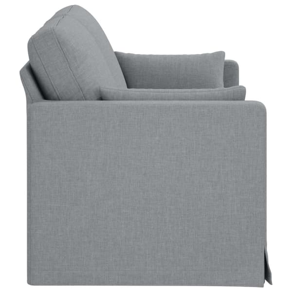 Soffa Ljusgrå 158 x 78 x 80 cm tyg