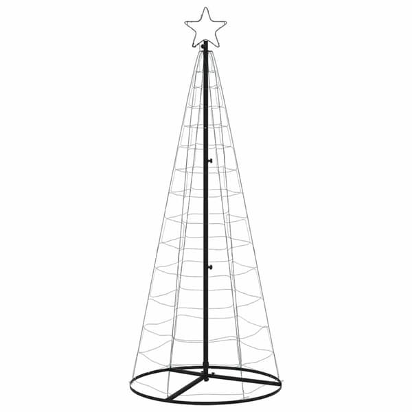LED julgran 200 LEDs varmvit 180 cm