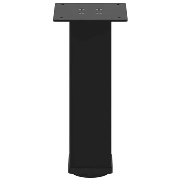 Soffbordsben 4 st svarta 30-32 cm stål