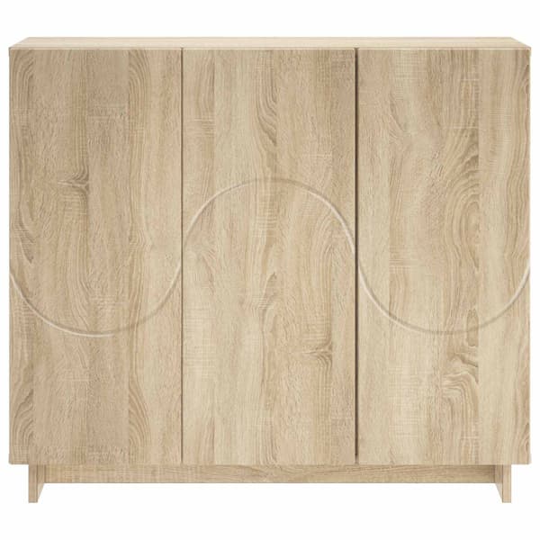 Sideboard Sonoma-ek 85.5 x 31 x 75 cm Konstruerat trä