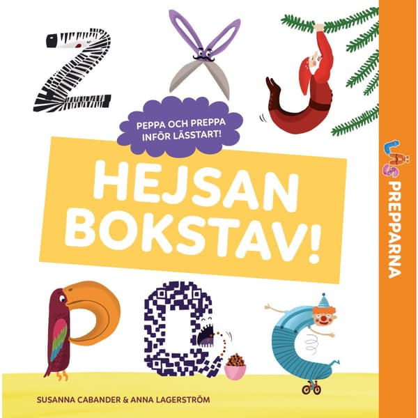 Hejsan bokstav! (inbunden)