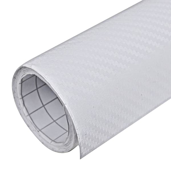 Bilfoliering 2 st 3D vit 100x150 cm