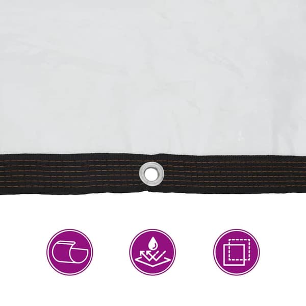 Växtskydd med öljetter 2x6 m polyeten