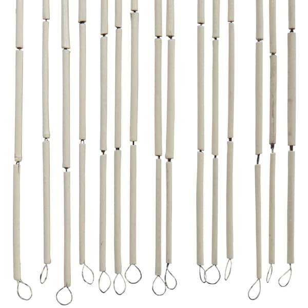 Insektsdörrgardin bambutryck 100x200 cm bambu