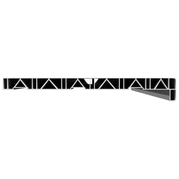 Fönsterbräda Vit 120 x 35 x 4,5 cm PVC
