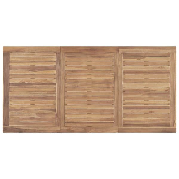 Trädgårdsbord 160x80x77 cm massiv teak