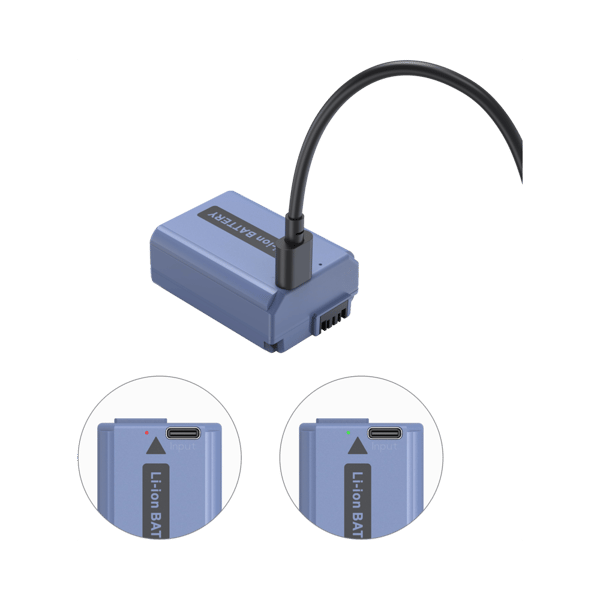 SmallRig 4330 Camera Battery USB-C Rechargable NP-FW50