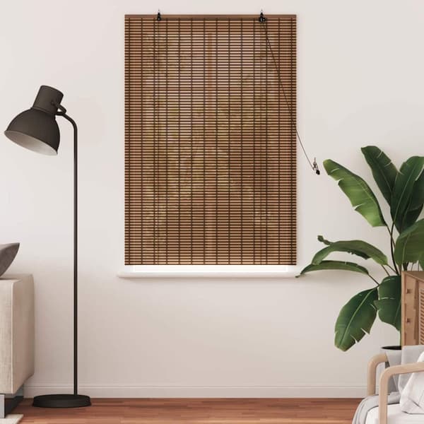 Rullgardin Brun 80 x 160 cm Bambu