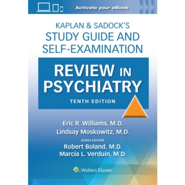 Kaplan & Sadock’s Study Guide and Self-Examination Review in Psychiatry: Print + eBook with Multimedia (häftad, eng)