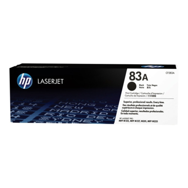 HP 83A - svart - original - LaserJet - tonerkassett (CF283A)