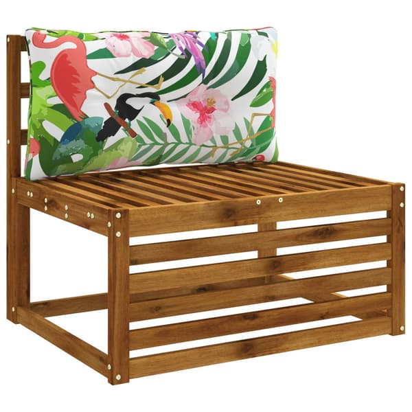 Ryggkudde PUTTEN 100% Polyester Flerfärgsdesign 80 x 40 x 10 cm