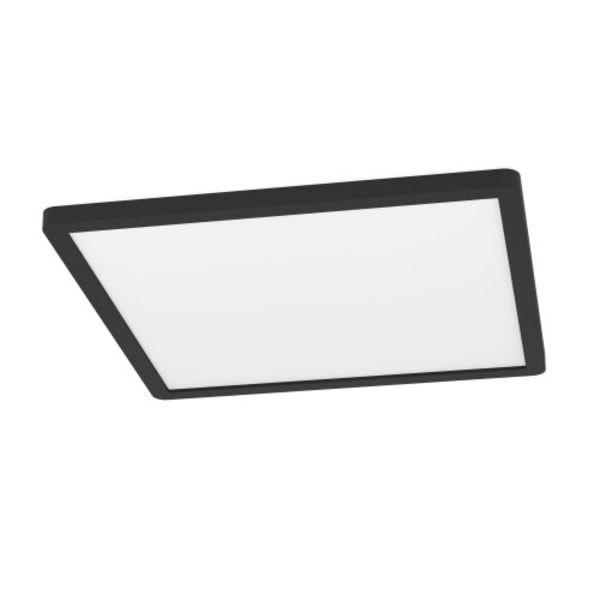 EGLO Rovito-Z Smart Ceiling Lamp – Black 29.5x29.5 cm – RGB + Tunable White – Zigbee & Bluetooth Svart, Vit