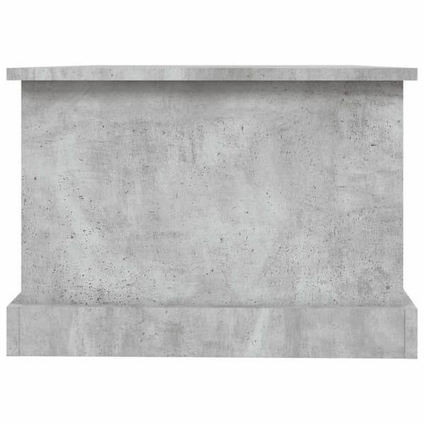 Soffbord betonggrå 90x50x35 cm konstruerat trä