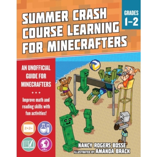 Summer Learning Crash Course for Minecrafters: Grades 1-2 (häftad, eng)