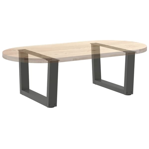 Soffbordsben V-formade 2 st antracit 50x(30-31,3) cm stål