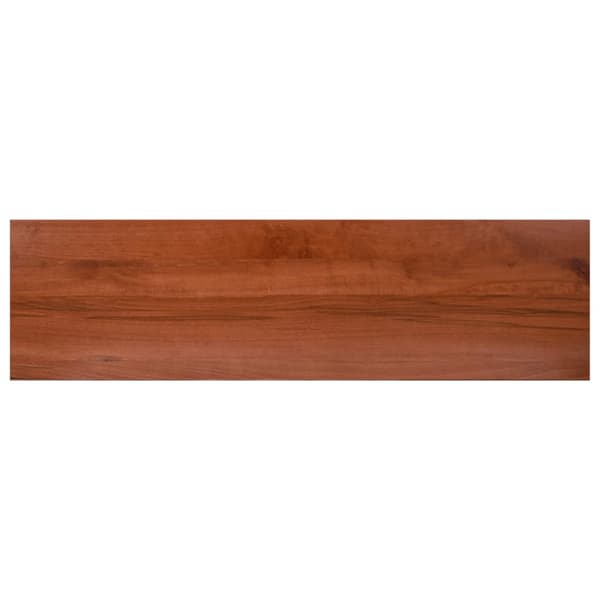 Trapstegsmattor 4 st 100 x 30 x 2 cm Brun Massivt bokträ