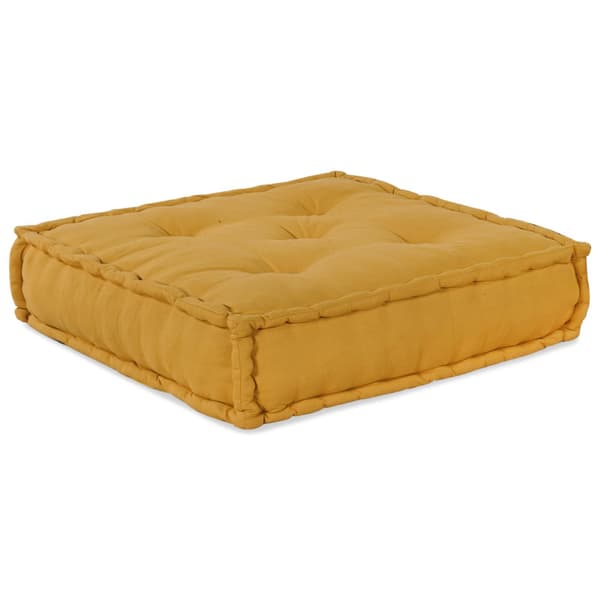 Modulsofa enhet 2 st Tyg Gul 140 x 70 x 36 cm