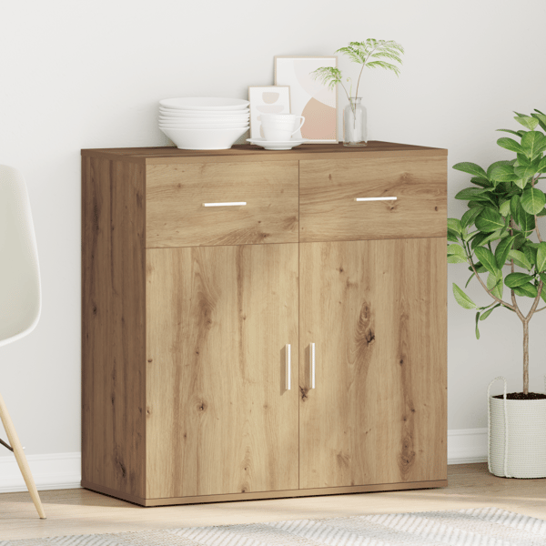 Sideboard Artisan Ek 78 x 38 x 80 cm Konstruerat trä