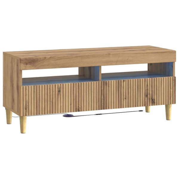 LED TV-skåp Artisan-ek Konstruerat trä