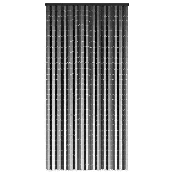 Insektsgardin mörkgrå 100x200 cm bambu